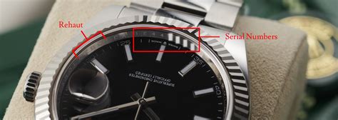 rehaut rolex meaning|rolex serial number engraving.